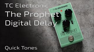 Video thumbnail for TC Electronic THE PROPHET Digital Delay - Quick Delayed Tones (no talk) by Pedal Platform
