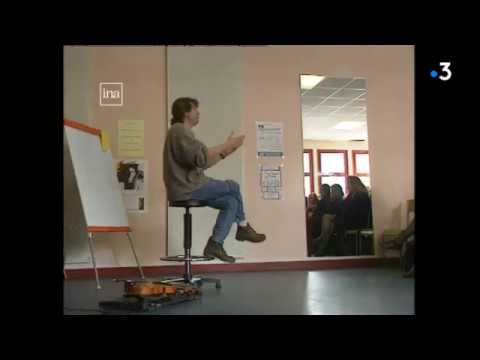 Didier Lockwood, professeur d'un jour au conservatoire de Calais