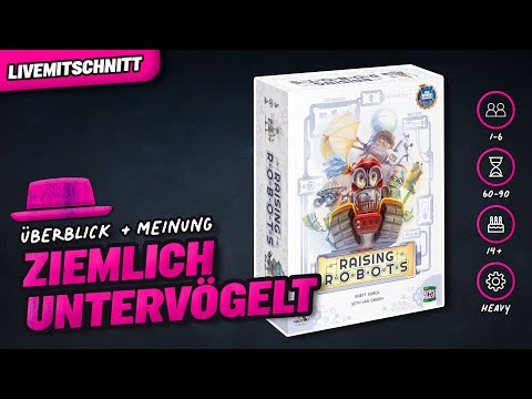 RAISING ROBOTS - Spiel Das Verlag - Board game - The pile is awesome