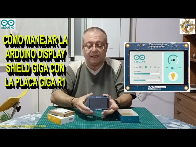 Vídeo relacionado con Arduino GIGA Display Shield [ASX00039] - Protector de Pantalla para proyectos Arduino GIGA, Ideal para visualización de Datos e interfaces de Usuario interactivas