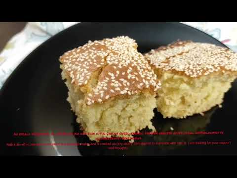 5 DAKİKADA ALET KULLANMADAN ORİJİNAL #ANNEKEKİ (TERCİHEN SUSAMLI)| ORIGINAL MOM CAKE IN 5 MINUTES