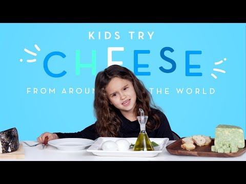 Kids Try Cheese from Around the World | Kids Try | HiHo Kids