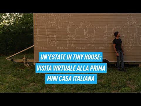 Alternative vacations, a summer in a tiny house: a virtual tour of Italy's first mini house