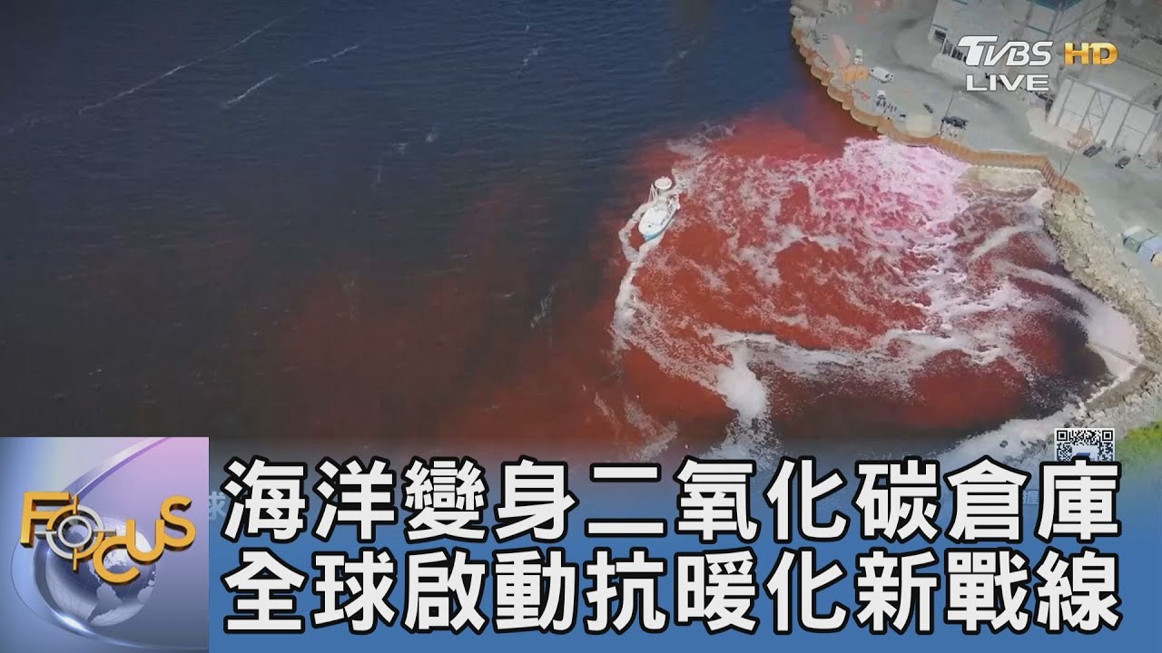 海洋變身二氧化碳倉庫 全球啟動抗暖化新戰線