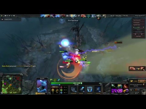 Dota 2 l Razor attacks Phantom Assassin and Pudge l Assist with Juggernaut l