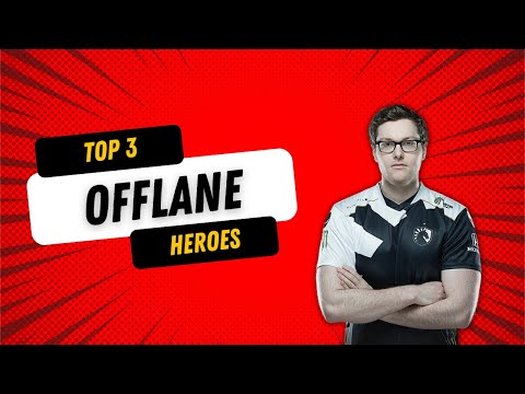 Qojqva's TOP 3 META/STRONGEST Offlane Heroes At The Moment 🤔🧐