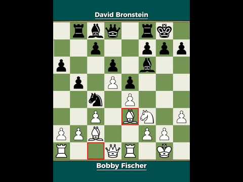 Bobby Fischer vs David Bronstein ◉ Interzonal Portorož 1958 | Masterclass at Age 15!