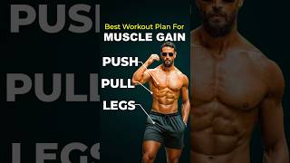 Best Push Pull Legs Workout Plan for Muscle Gain !