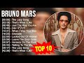 Bruno Mars 2023 MIX Top 10 Best Songs Greatest Hits Full Album