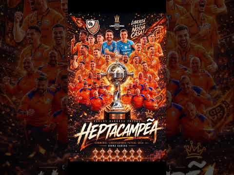 Carlos Barbosa HEPTACAMPEÃ da Libertadores de Futsal  #libertadores #futsal #campeão #riograndedosul