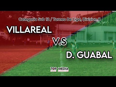 Partido de Fútbol, Villareal F.C Buga (2) VS.  Deportivo Guabal Cali (1),Torneo De Liga,Division C