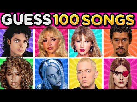 GUESS 100 SONGS IN 3 SECONDS | Fastest Music Quiz Ever ⏱ | 99% FAIL This