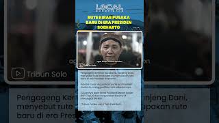 Ada Rute Baru Kirab Pusaka Malam 1 Suro di Keraton Surakarta di Era Presiden Soeharto