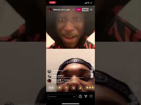 Lil Berete Goes Ig Live 😂 Clowns Top5 & Disrespects Mandem 20/01/21