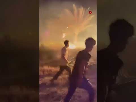 فيديو | نار مرعبة تأتي على منطقة أبو غرب في النجف والأهالي يستنجدون
