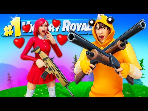 I Played OG FORTNITE with My Crush...