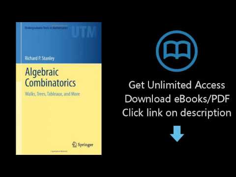 Algebraic Combinatorics: Walks, Trees, Tableaux, and More (Undergraduate Texts in Mathematics)