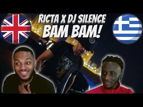 UK REACTS RICTA X DJ SILENCE - BAM BAM (GREEK RAP) 😲🤯😲
