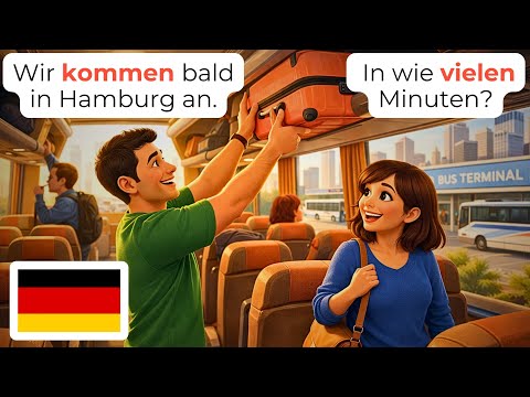 🇩🇪 Learn German in 20 Minutes: 50+ Budget Travel Phrases You Need (A1-A2)