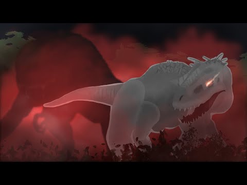 Indominus Rex VS Distortus Rex | Jurassic World Animation