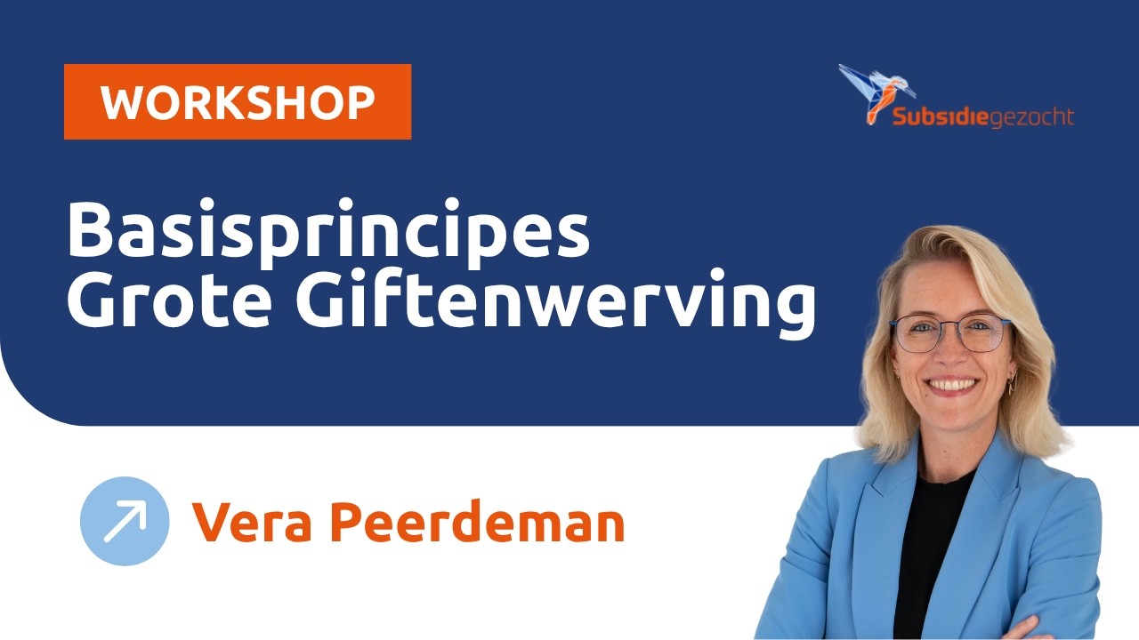Workshop Basisprincipes Grote Giftenwerving
