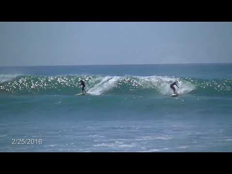 Longboarder Ripping at Old Mans (Let The Music Play)