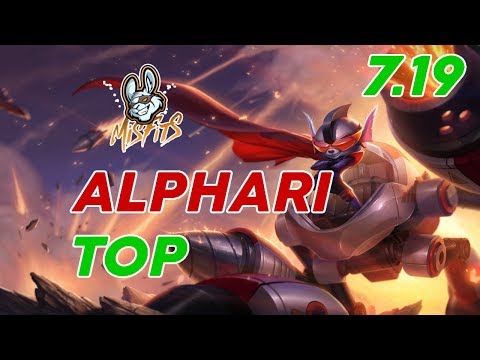Misfits Alphari Rumble Top Patch 7.19 Pro Replay