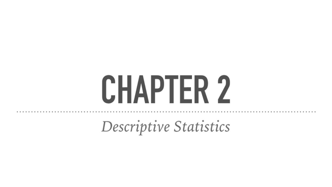 Ch 2 STAT 210