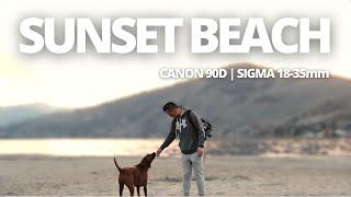 SUNSET BEACH | Canon 90D Sigma 18-35mm