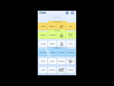 Word Connect Association - Levels 1-10 - YouTube