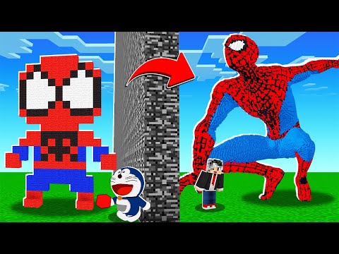 Yapı Kapışmasında Tombiş'i ÖRÜMCEK ADAM İle TROLLEDİM - Minecraft