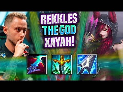 REKKLES IS A GOD WITH XAYAH! - KC Rekkles Plays Xayah ADC vs Miss Fortune! | Season 2022