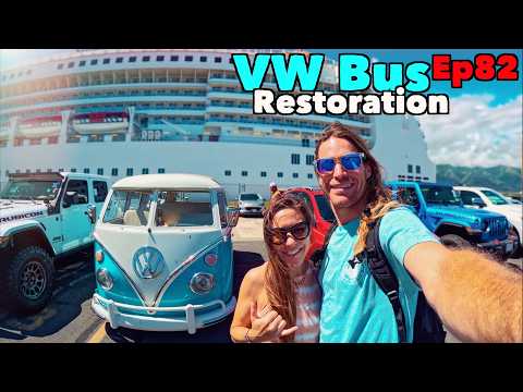 VW Bus Restoration - Episode 82 - Welcome HOME Kona! | MicBergsma