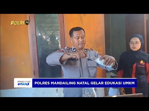POLRES MANDAILING NATAL GELAR EDUKASI UMKM