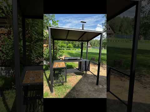 фото мангал -барбекю, печь под казан  0