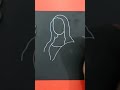 Mona lisa Minimal Drawing./ #shorts #art #dailydrawing #drawingshorts #subscribe #shortvideo