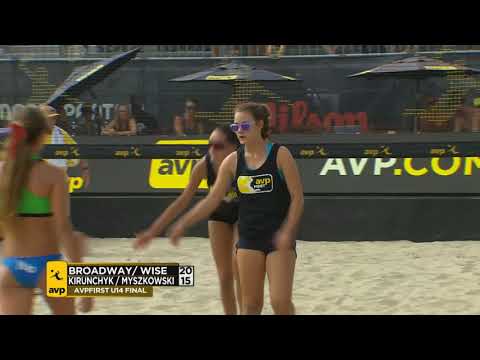 AVPFirst Girl's U14 Finals