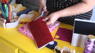 How to Make Valentine's Day Boxes for Cards : Scrapbooking & Other Crafts