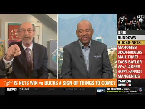 Pardon The Interruption | Wilbon "shocked" Nets knock off Bucks. KD and Harden dynamic duo