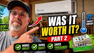 I Installed My Own Mini Split… Was It Worth It? (Part 2)