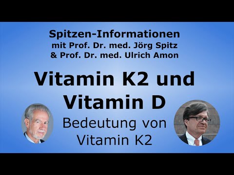 Vitamin K2 und Vitamin D im Context des Coimbra-Protokolls - Prof. Ulrich Amon & Prof. Jörg Spitz