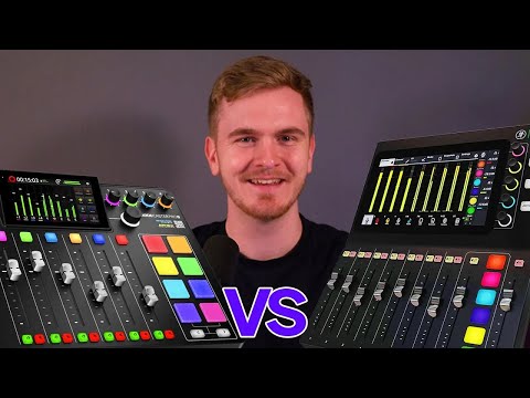Rodecaster Pro II vs. Mackie DLZ Creator - Podcast Mixer im Vergleich