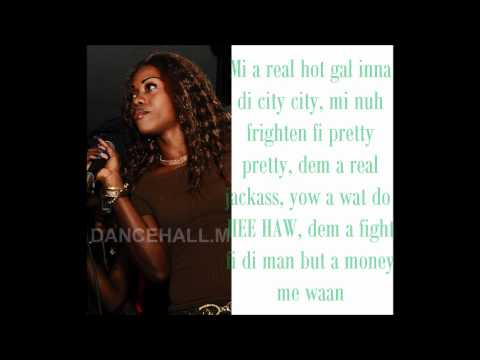 Sheba - No Idiot gal (LYRICS ON SCREEN) September 2011 {Lost angel riddim}.