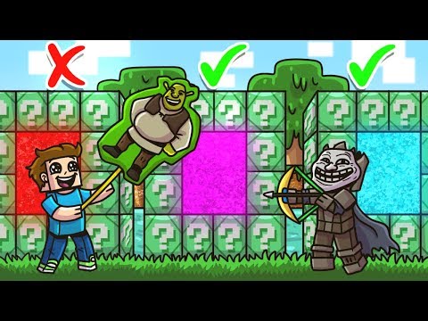 DO NOT Choose The WRONG EMERALD LUCKY BLOCK PORTAL in Minecraft! - Lucky Block Portal Mini-Game