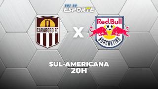 CARABOBO X BRAGANTINO - AO VIVO | SUL-AMERICANA – 09/04/2026