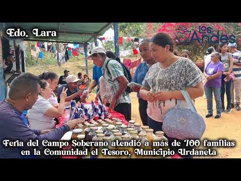 Feria del Campo Soberano atendió a las familias del Municipio Urdaneta #Lara 