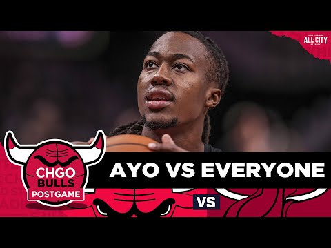 BULLS POSTGAME: Ayo Dosunmu Can’t Save Chicago Bulls vs Miami Heat LOSS | CHGO Bulls Podcast