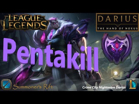 LoL - Darius Pentakill - Crime City Nightmare Skin