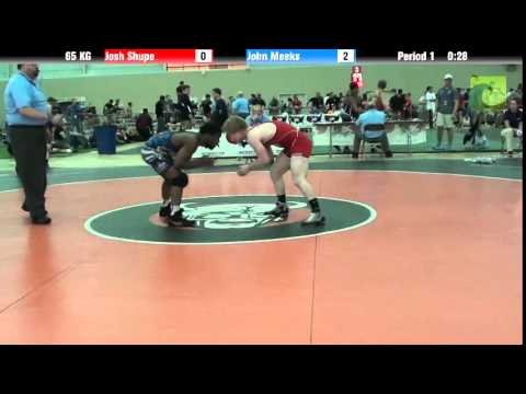 65 KG Josh Shupe vs  John Meeks