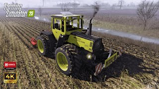 FS25 | MB Trac 1600 turbo @ field cultivation | ReShade Gameplay